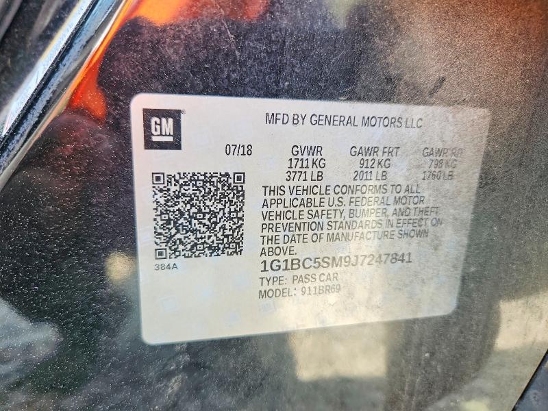 2018 Chevrolet Cruze ls