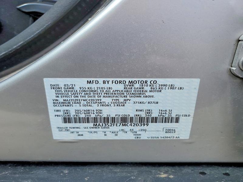 2021 Ford Ecosport s