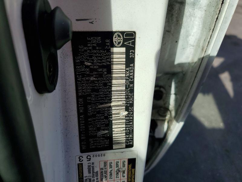 2006 Toyota Corolla le