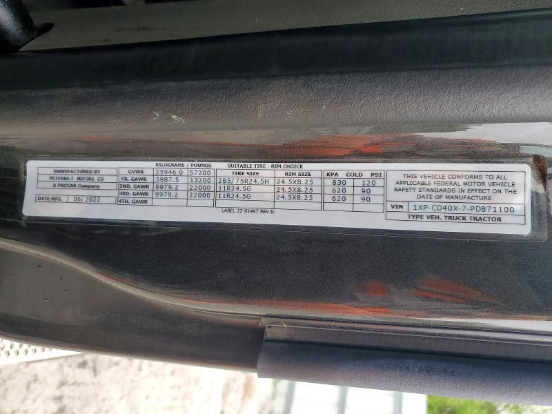 2023 Peterbilt 567 Semi Truck