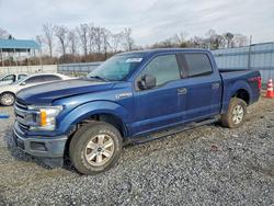 Salvage trucks for sale at Spartanburg, SC auction: 2019 Ford F150 XLT 4WD 5.0L V8