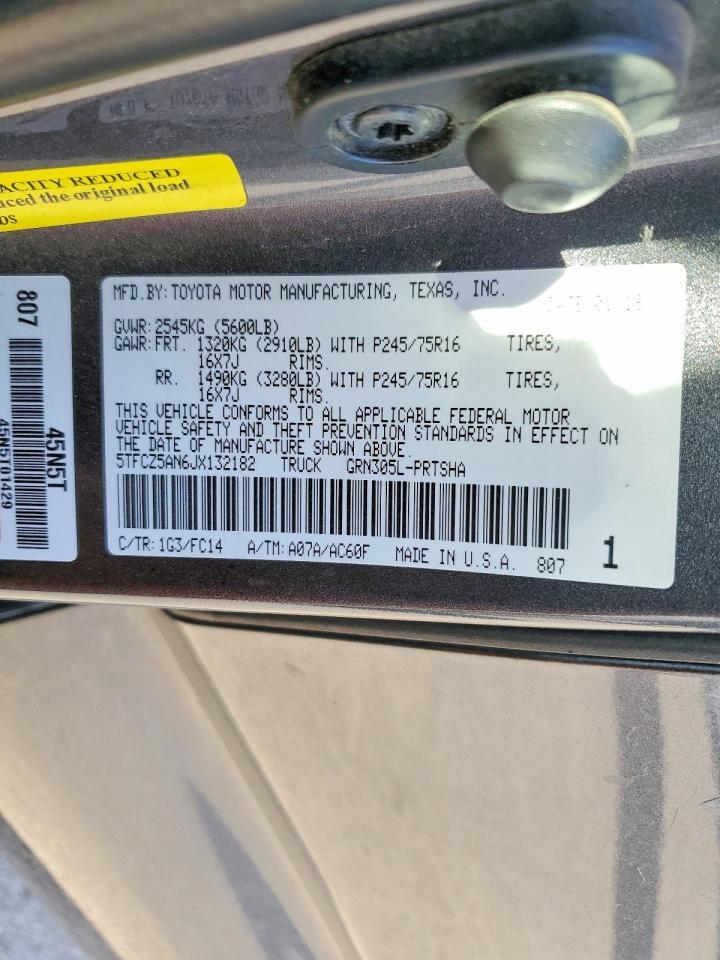 2018 Toyota Tacoma SR5 V6