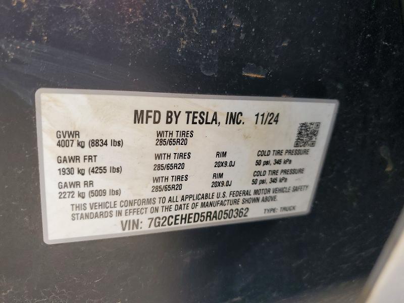 2024 Tesla Cybertruck