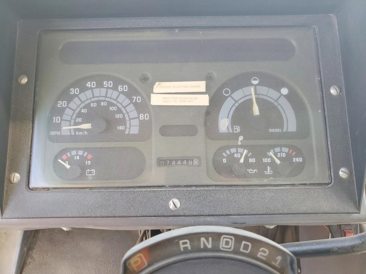 1992 GMC PT Delivery Truck