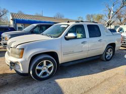 Salvage trucks for sale at Wichita, KS auction: 2011 Chevrolet Avalanche LTZ