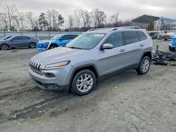 Jeep salvage cars for sale: 2017 Jeep Cherokee Latitude