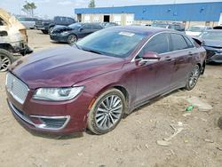 Lincoln salvage cars for sale: 2018 Lincoln Mkz Premiere