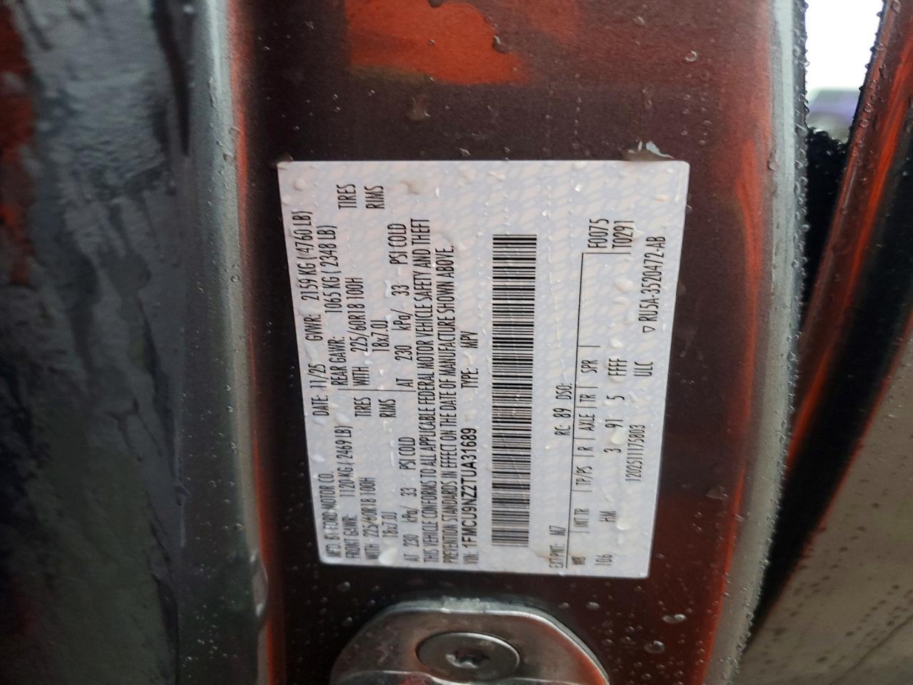 2026 Ford Escape st Line Select