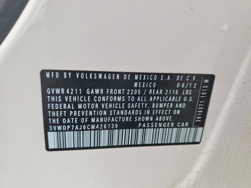 2012 Volkswagen Jetta se