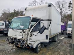 Salvage trucks for sale at Waldorf, MD auction: 2017 Isuzu NRR BOX Truck