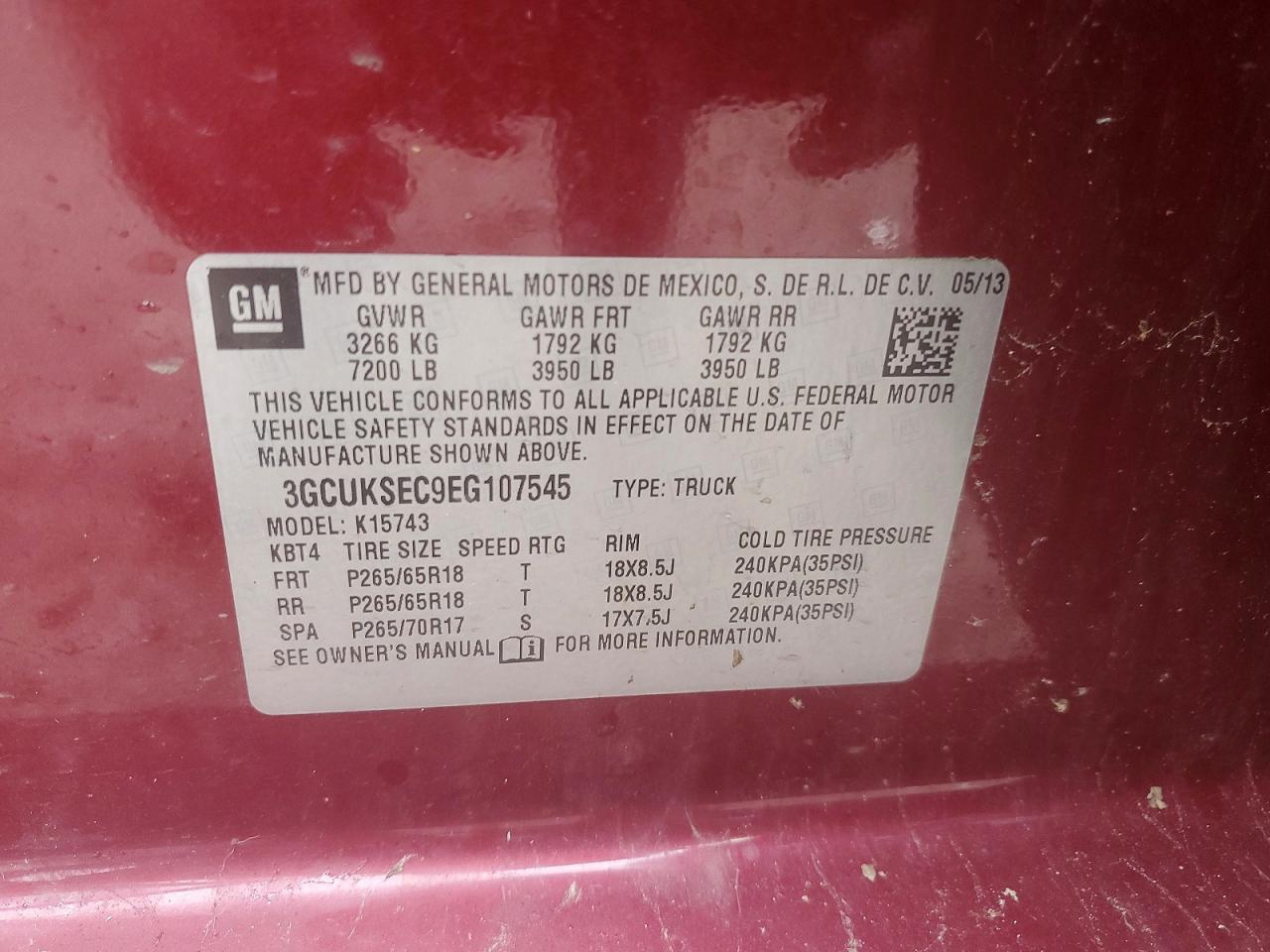 2014 Chevrolet Silverado K1500 LTZ