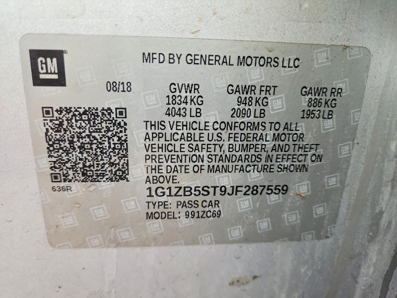 2018 Chevrolet Malibu ls