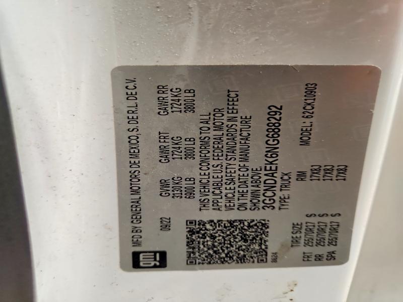 2022 Chevrolet Silverado K1500