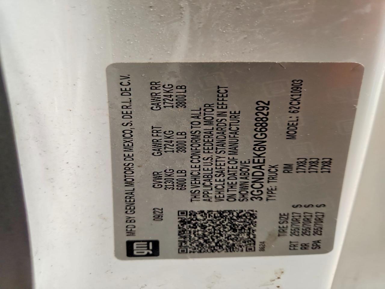 2022 Chevrolet Silverado K1500