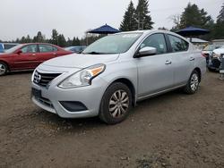 Salvage cars for sale from Copart Spanaway, WA: 2015 Nissan Versa 1.6 sv