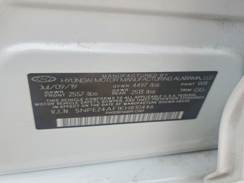 2019 Hyundai Sonata se