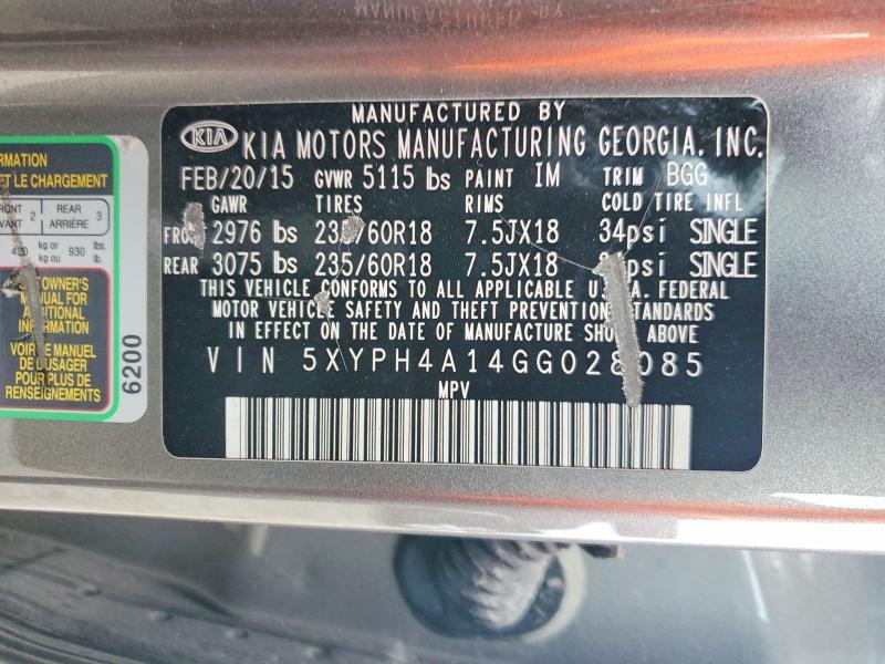 2016 KIA Sorento ex
