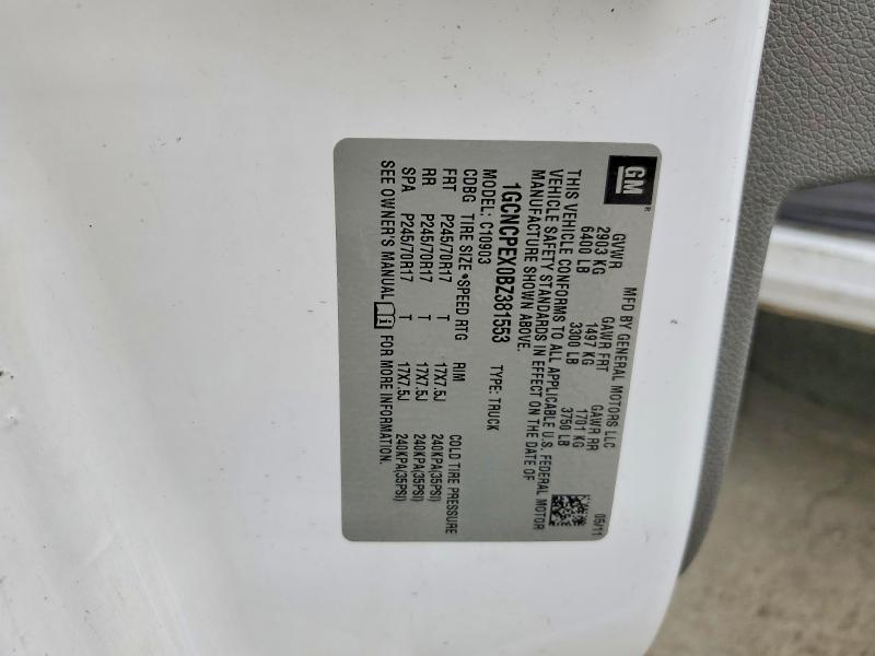 2011 Chevrolet Silverado C1500