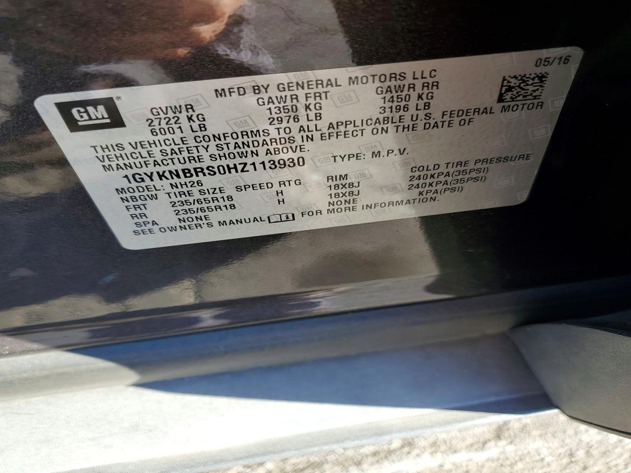 2017 Cadillac XT5 Luxury