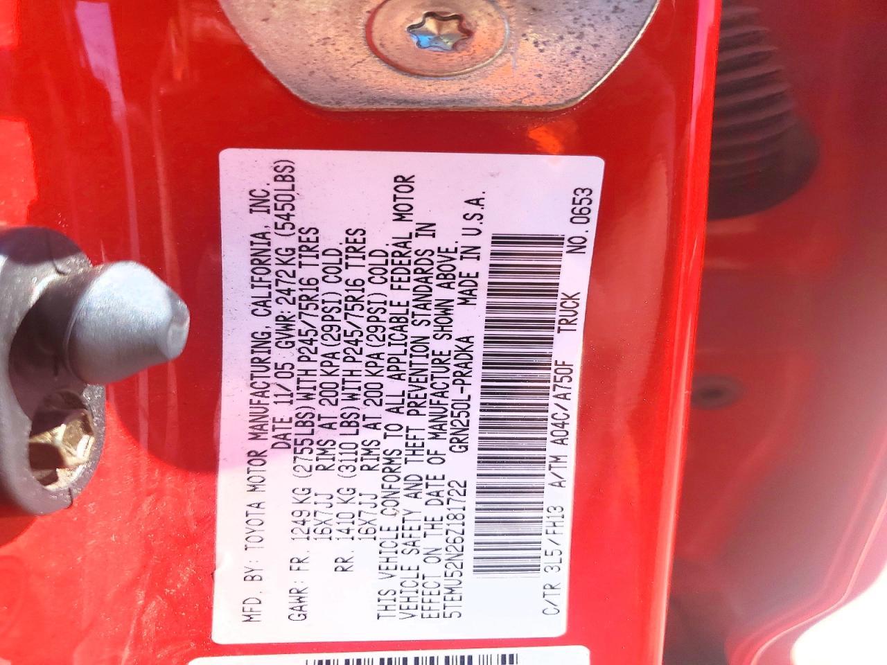 2006 Toyota Tacoma V6