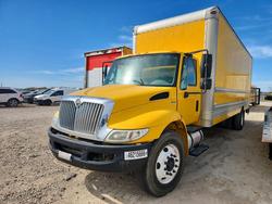 Salvage trucks for sale at Grand Prairie, TX auction: 2011 International 4300 BOX Truck