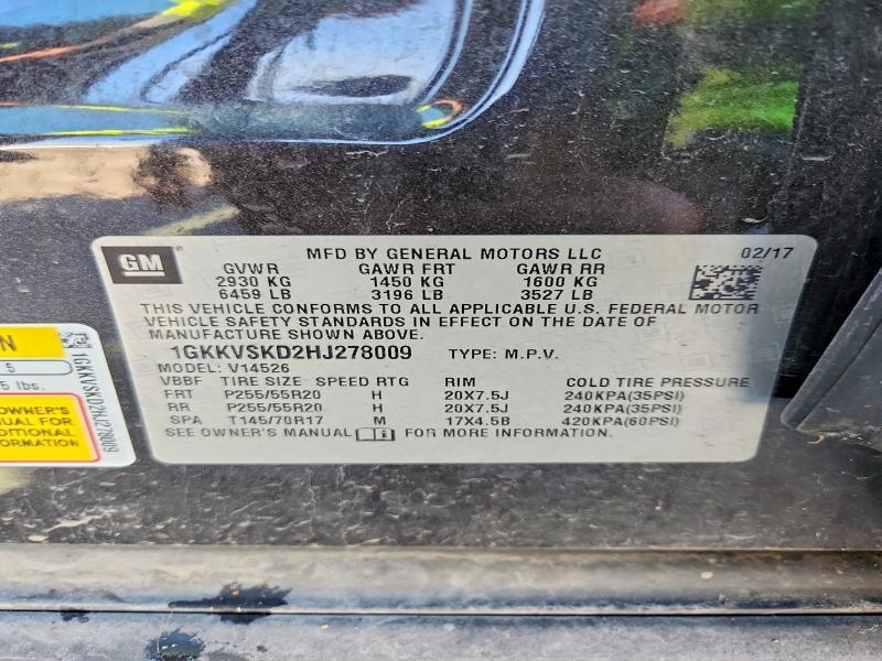 2017 GMC Acadia Limited Slt-2