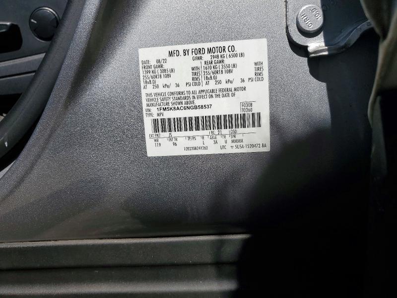 2022 Ford Explorer Police Interceptor