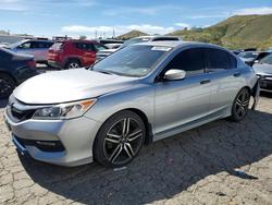 Honda salvage cars for sale: 2017 Honda Accord Sport