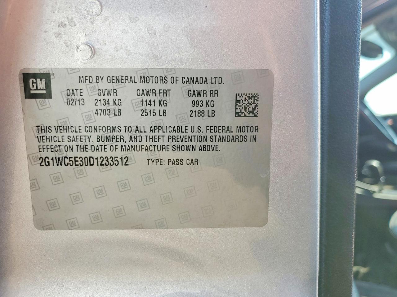 2013 Chevrolet Impala ltz