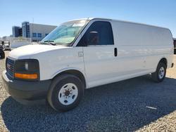 Salvage trucks for sale at Colton, CA auction: 2017 GMC Savana 2500 Cargo Delivery Van