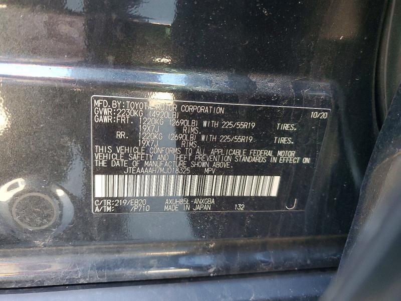 2021 Toyota Venza xle