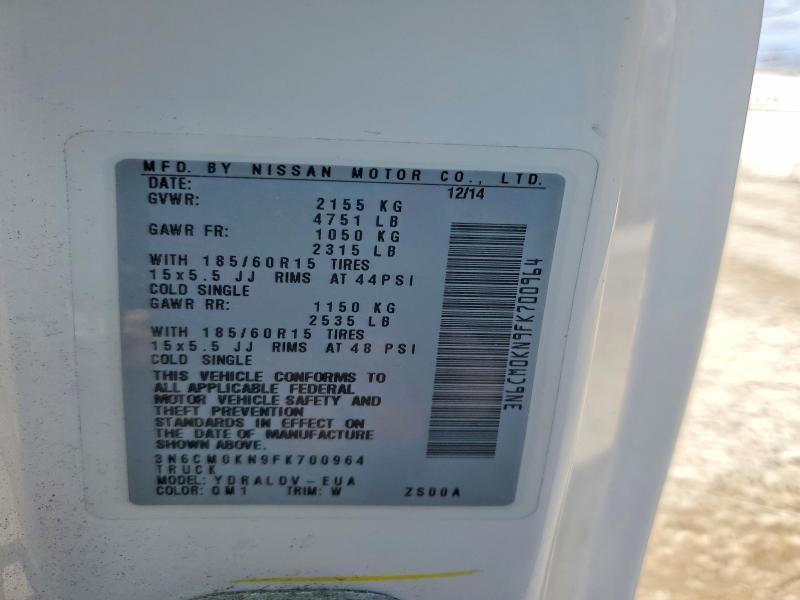 2015 Nissan NV200 Delivery Van
