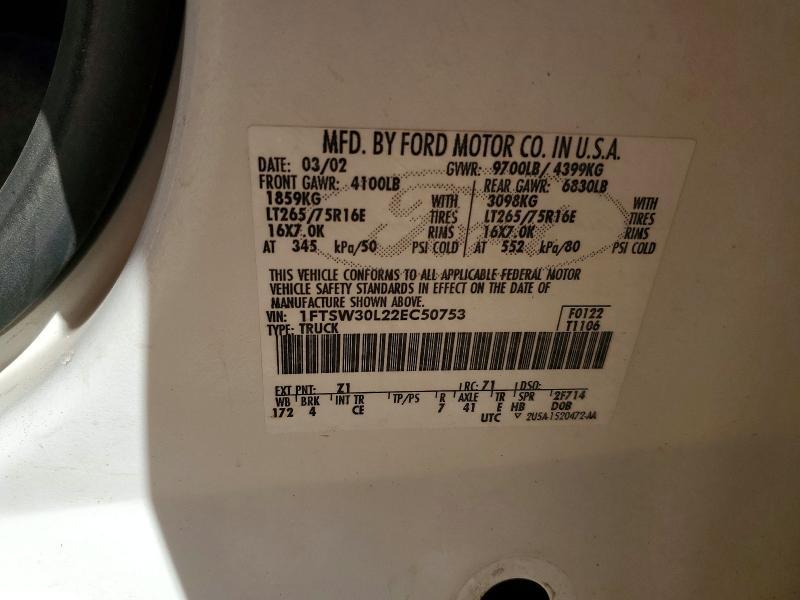 2002 Ford F350 SRW Super Duty