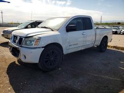 Salvage trucks for sale at Tucson, AZ auction: 2007 Nissan Titan XE