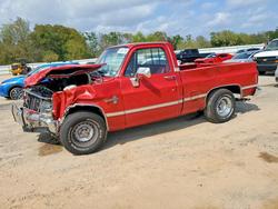 Salvage trucks for sale at Theodore, AL auction: 1987 Chevrolet R10