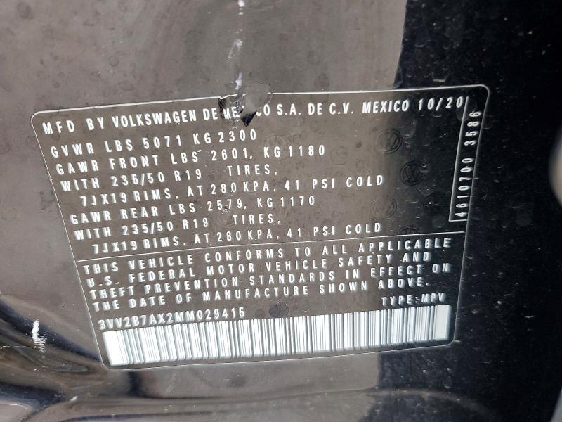 2021 Volkswagen 2021 Volk Tiguan se