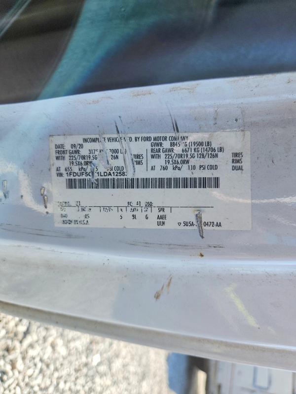 2020 Ford F550 Super Duty Vacuum Truck