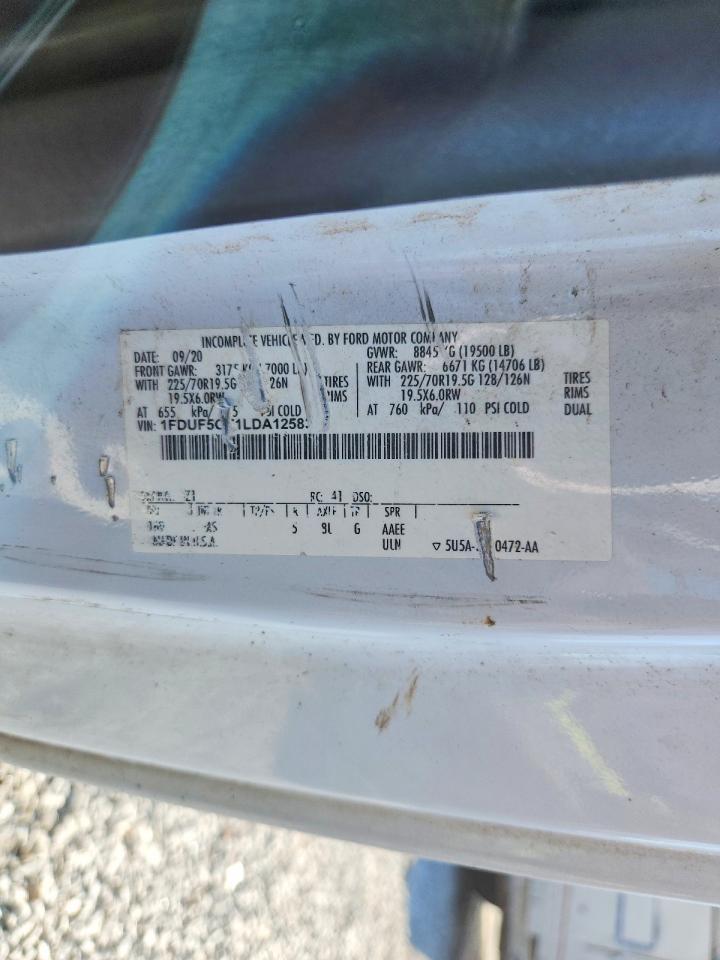 2020 Ford F550 Super Duty Vacuum Truck
