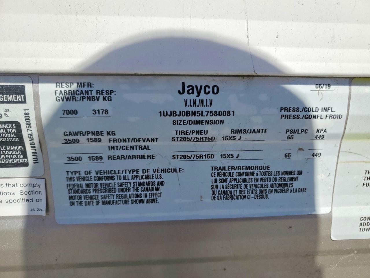 2020 Jayco JAY Flight Camper