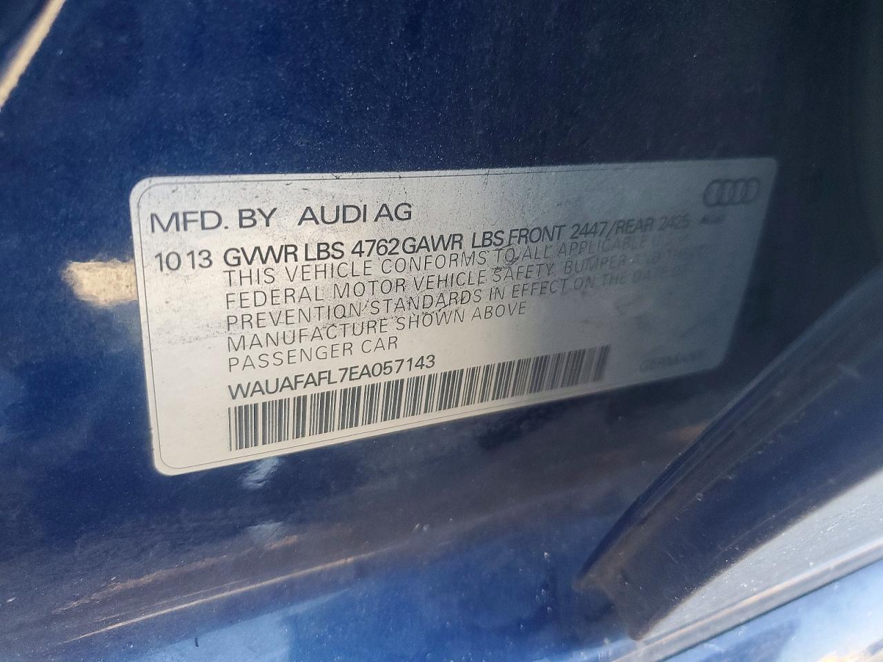 2014 Audi A4 Premium
