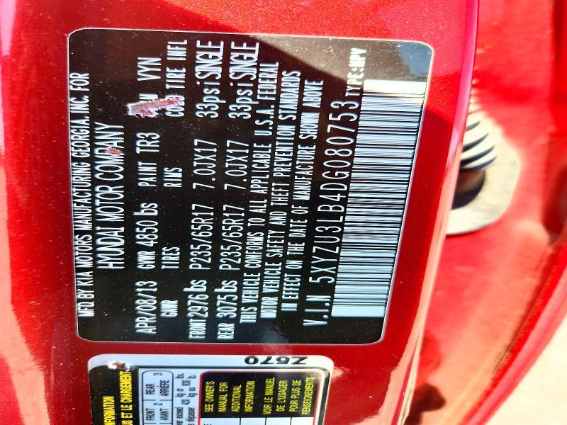 2013 Hyundai Santa fe Sport 2.4l