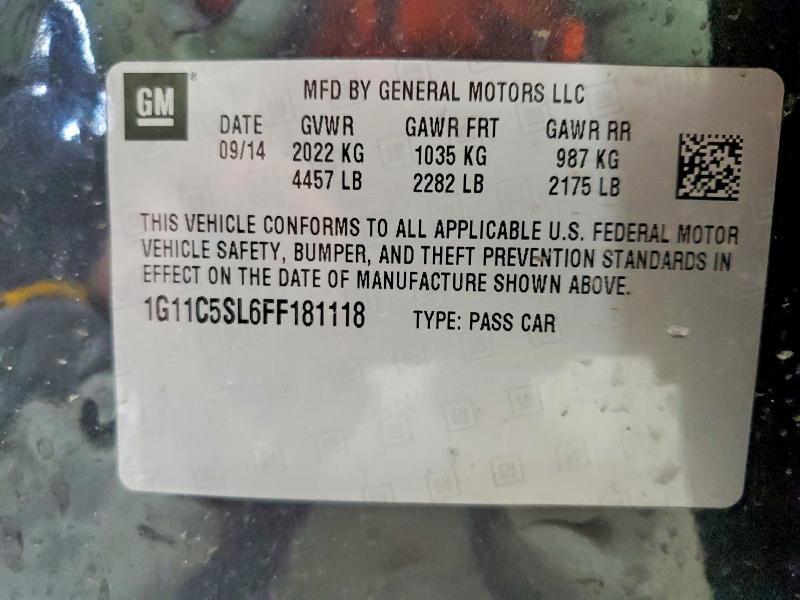 2015 Chevrolet Malibu 1LT