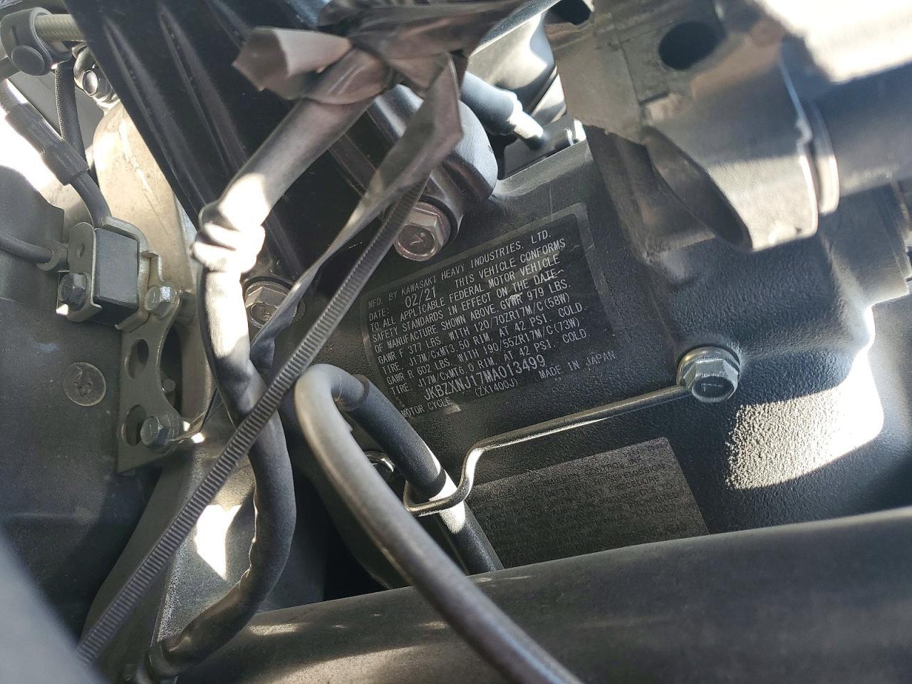 2021 Kawasaki ZX1400 J