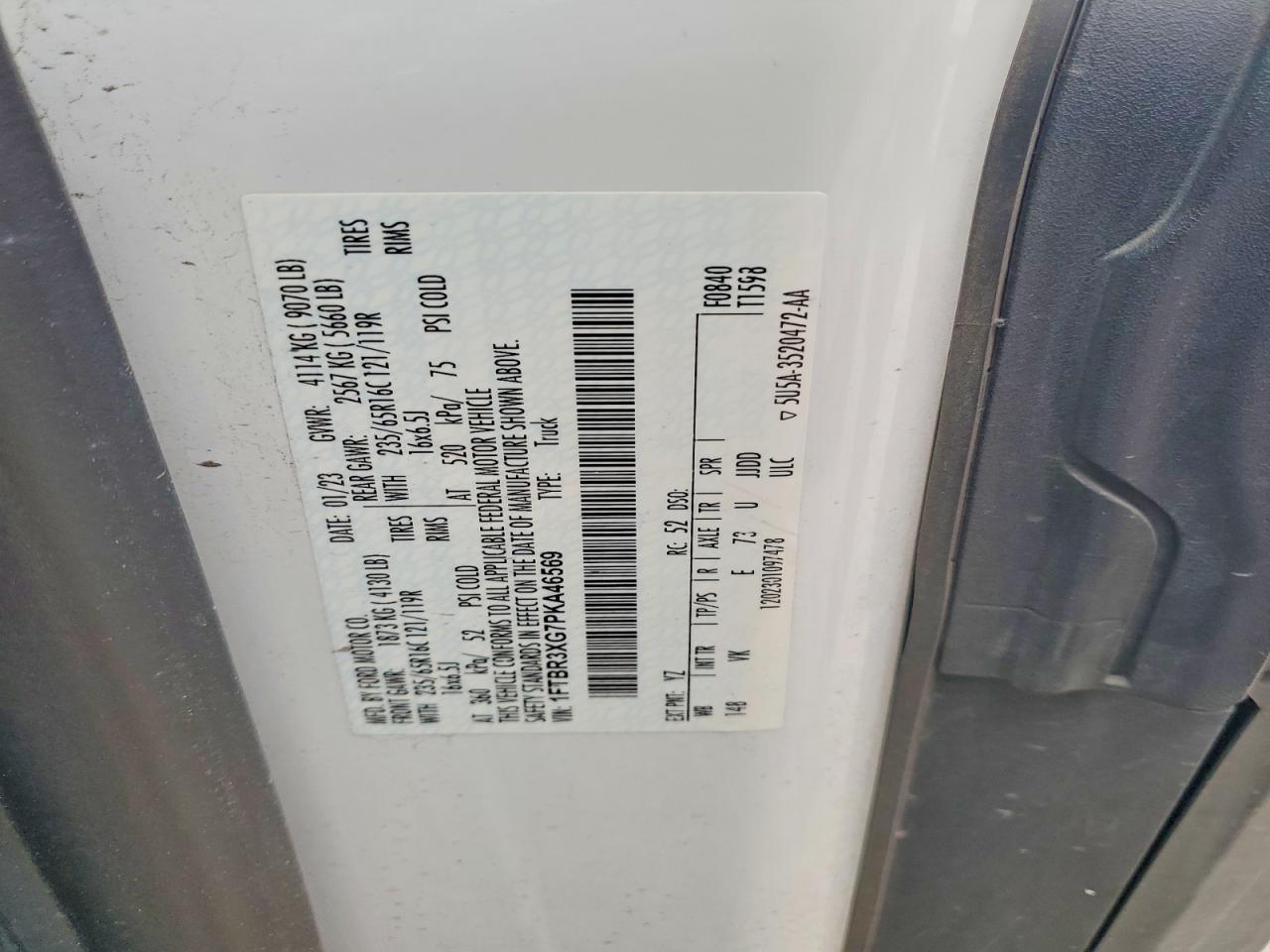 2023 Ford Transit T-250 Delivery van