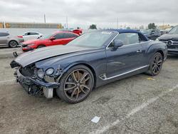 Bentley Vehiculos salvage en venta: 2021 Bentley Continental gt