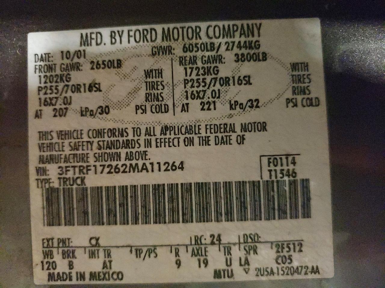 2002 Ford F150