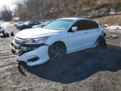 Honda salvage cars for sale: 2017 Honda Accord Sport