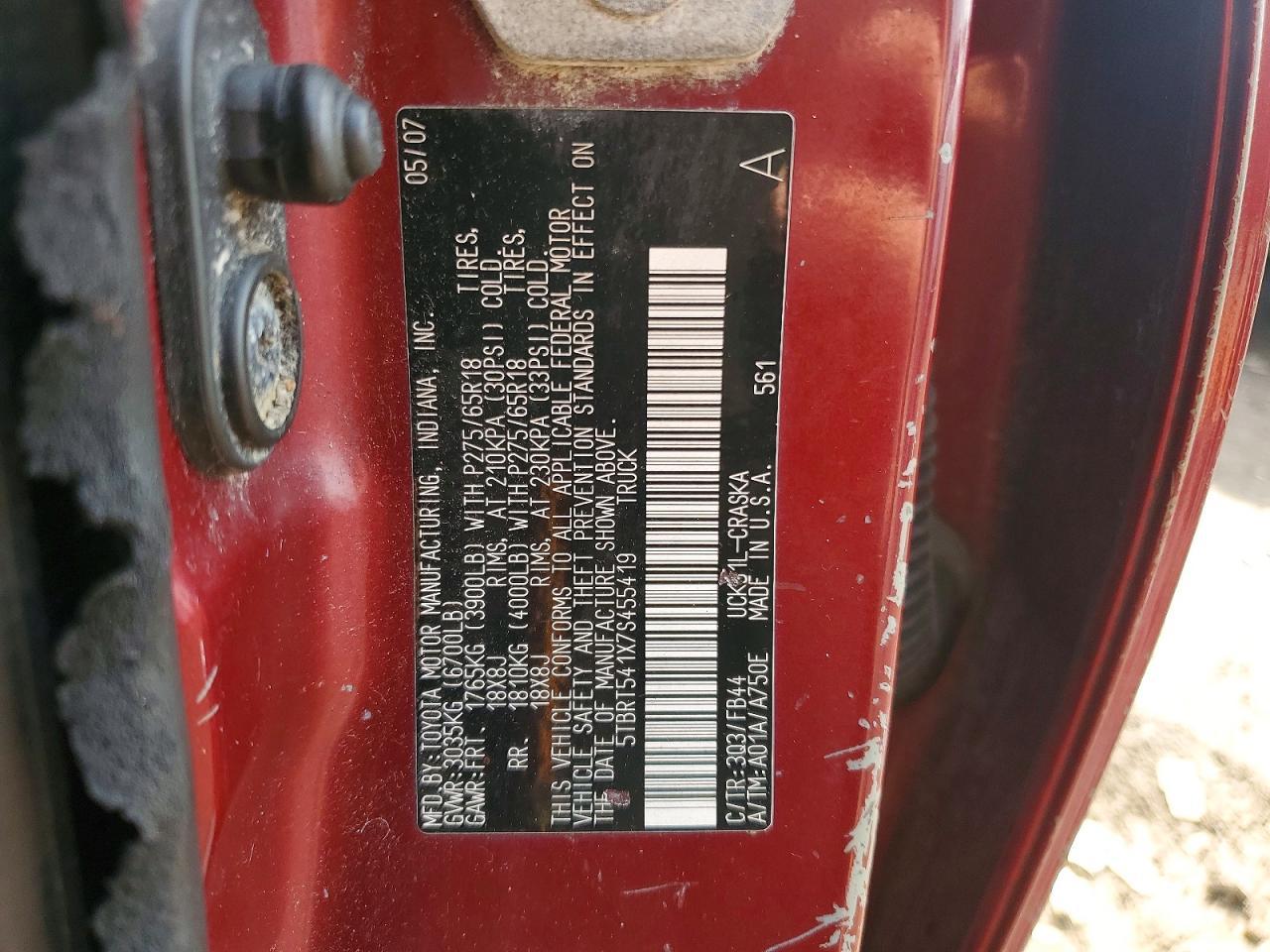 2007 Toyota Tundra SR5