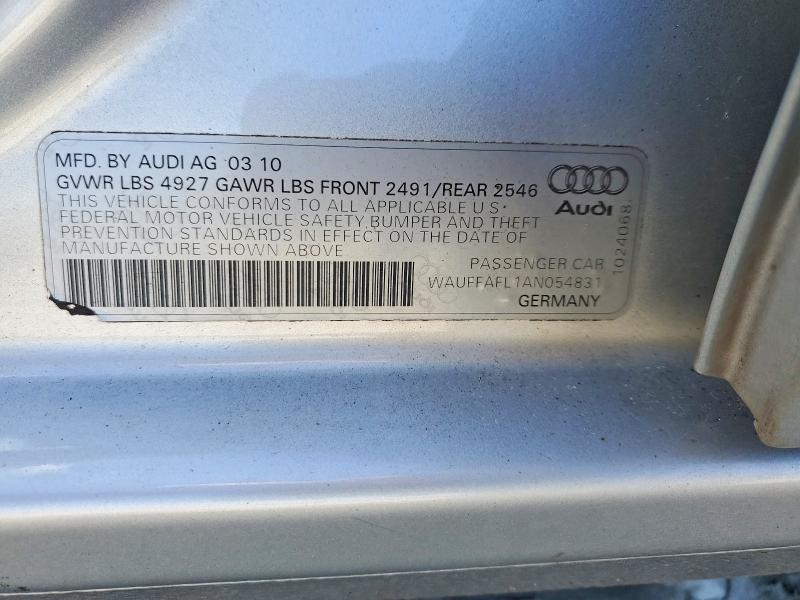 2010 Audi A4 Premium Plus