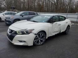 Nissan salvage cars for sale: 2016 Nissan Maxima 3.5 sv